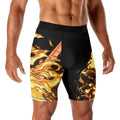 Demon Slayer Rengoku Flame Aura Compression Shorts