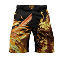 Demon Slayer Rengoku Flame Aura Fight Shorts