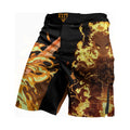 Demon Slayer Rengoku Flame Aura Fight Shorts