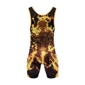 Demon Slayer Rengoku Flame Aura Wrestling Singlet