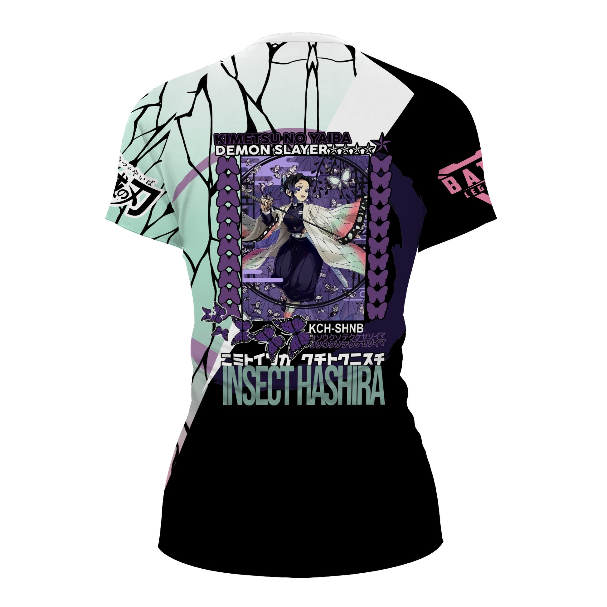 Demon Slayer Shinobu Kocho Rash Guard