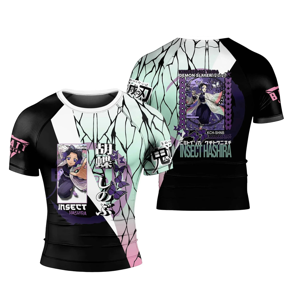 Demon Slayer Shinobu Kocho Rash Guard