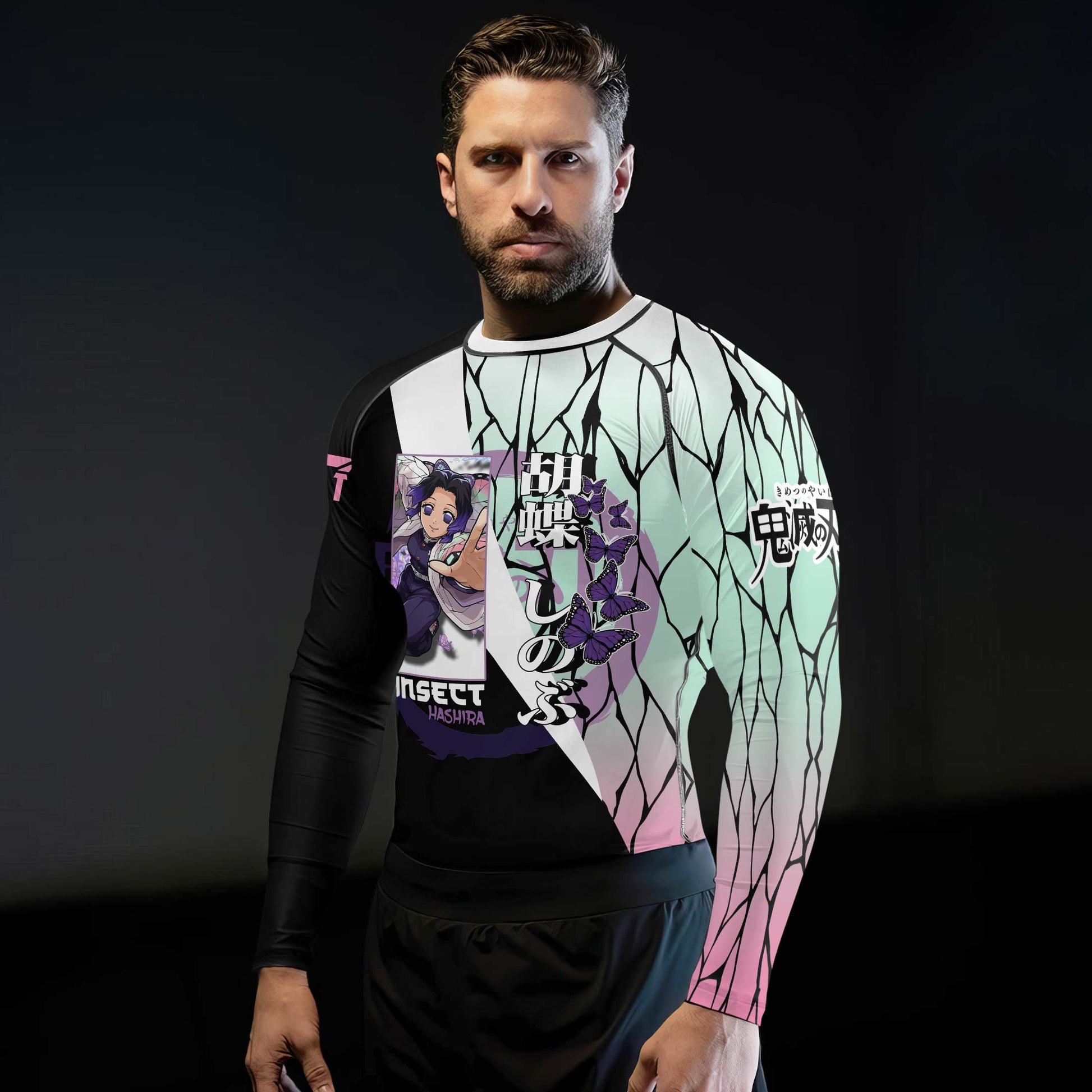 Demon Slayer Shinobu Kocho Rash Guard