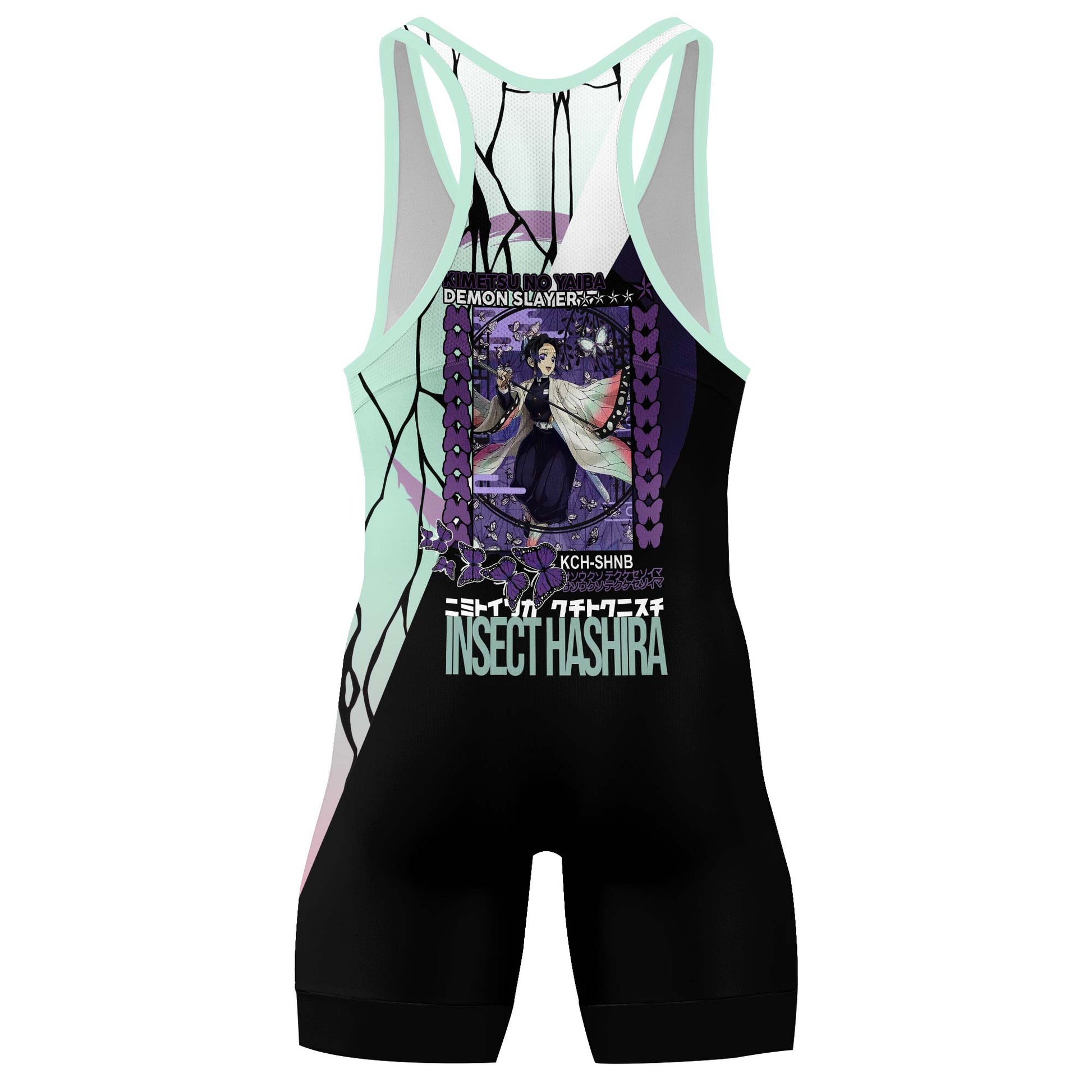 Demon Slayer Shinobu Kocho Wrestling Singlet