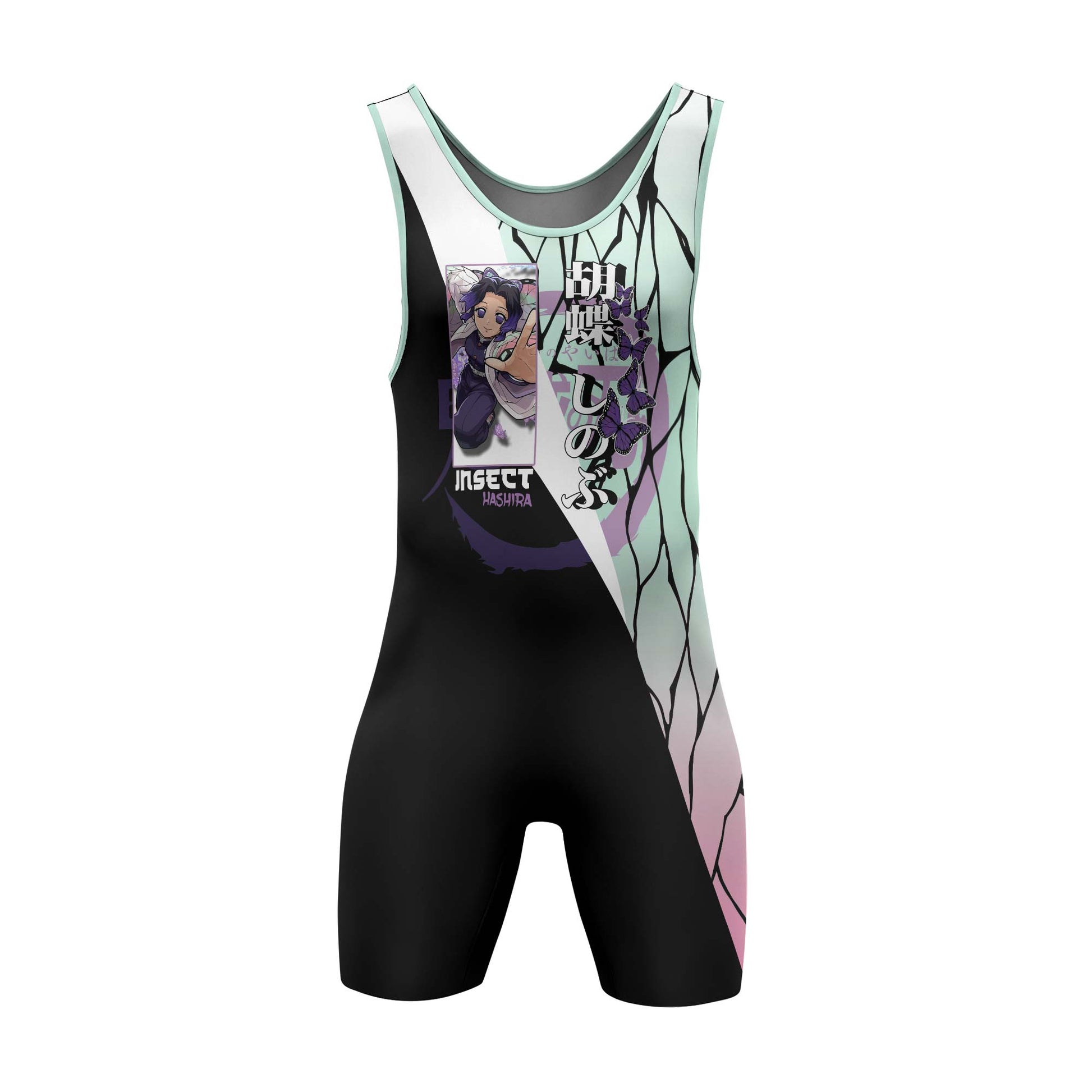 Demon Slayer Shinobu Kocho Wrestling Singlet