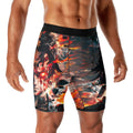 Demon Slayer Tanjiro Flame God Aura Compression Shorts