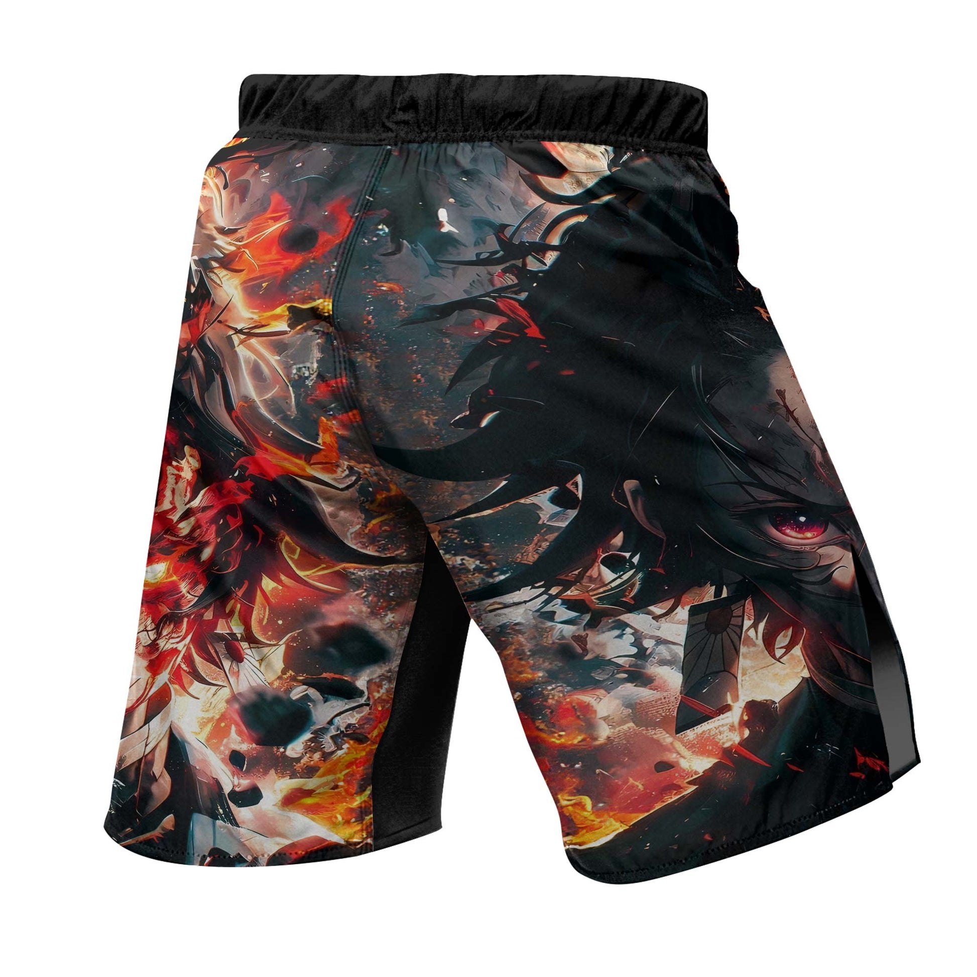 Demon Slayer Tanjiro Flame God Aura Fight Shorts