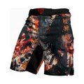 Demon Slayer Tanjiro Flame God Aura Fight Shorts