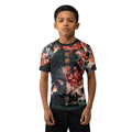 Demon Slayer Tanjiro Flame God Aura Kids Rash Guard