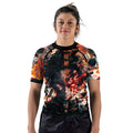 Demon Slayer Tanjiro Flame God Aura Rash Guard