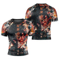 Demon Slayer Tanjiro Flame God Aura Rash Guard