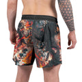 Demon Slayer Tanjiro Flame God Aura Grappling Shorts