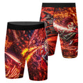Demon Slayer Tanjiro Sun Halo Dragon Dance Compression Shorts