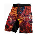 Demon Slayer Tanjiro Sun Halo Dragon Dance Fight Shorts