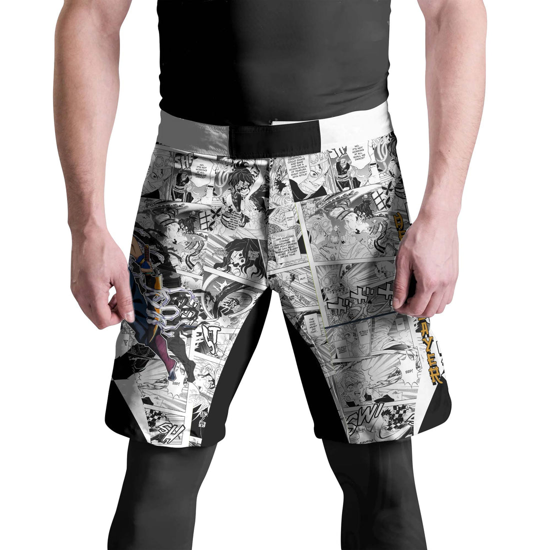 Demon Slayer Uzui Tengen Fight Shorts