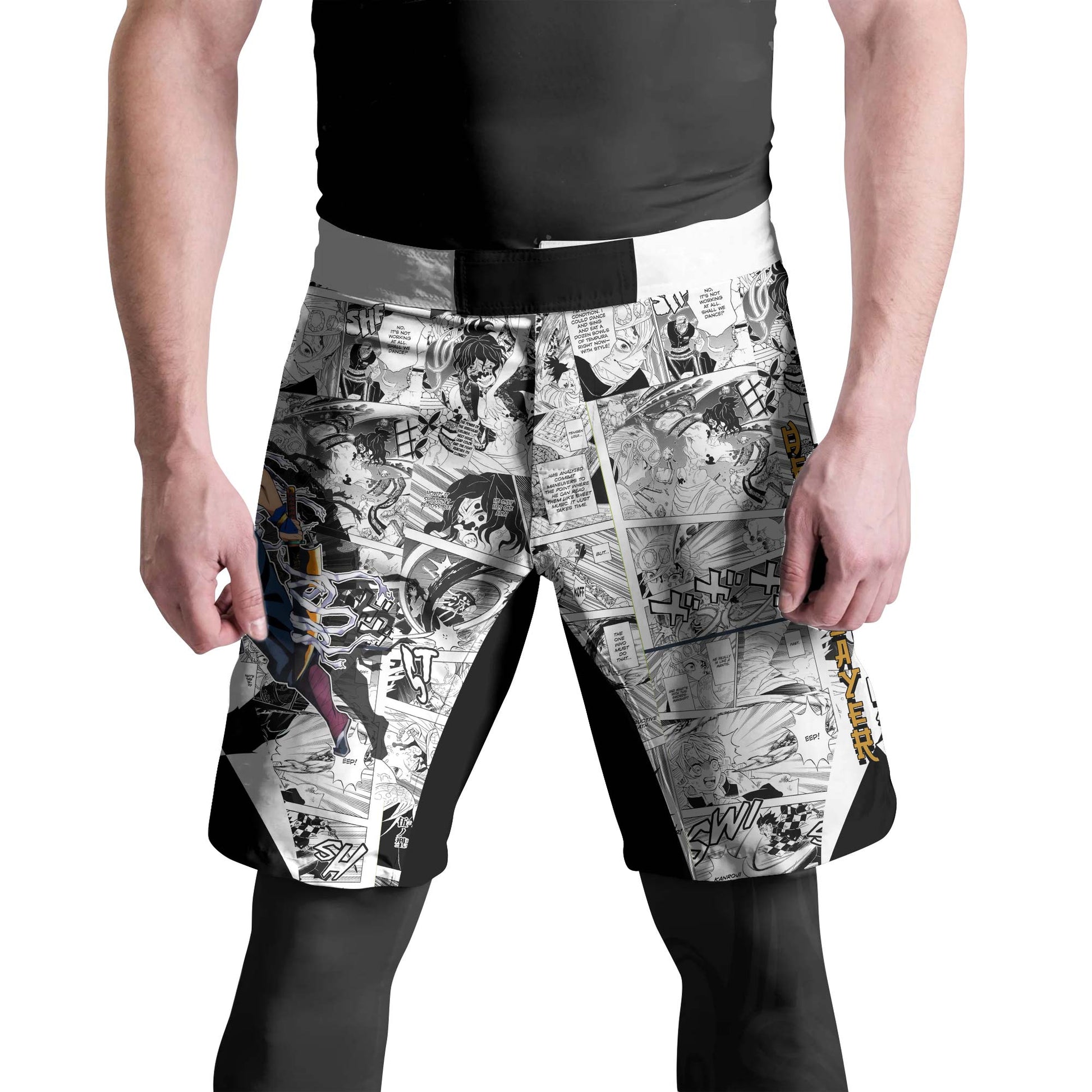 Demon Slayer Uzui Tengen Fight Shorts