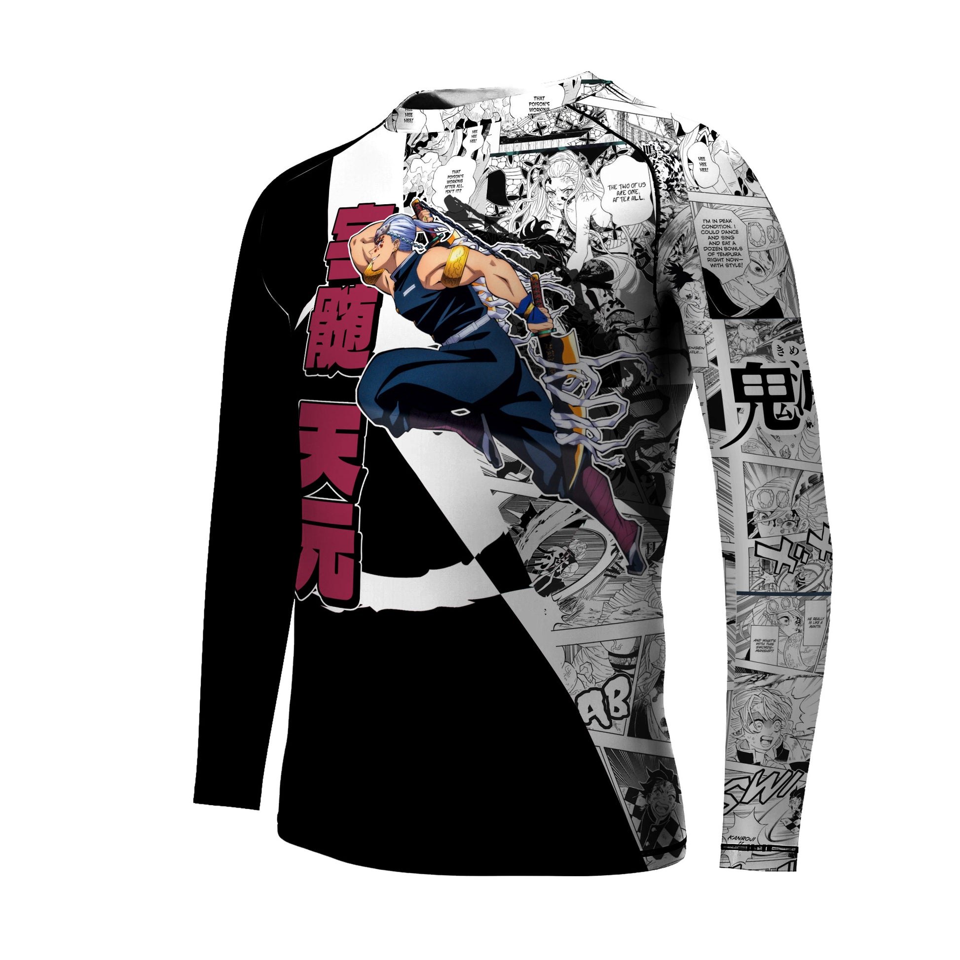 Demon Slayer Uzui Tengen Kids Rash Guard