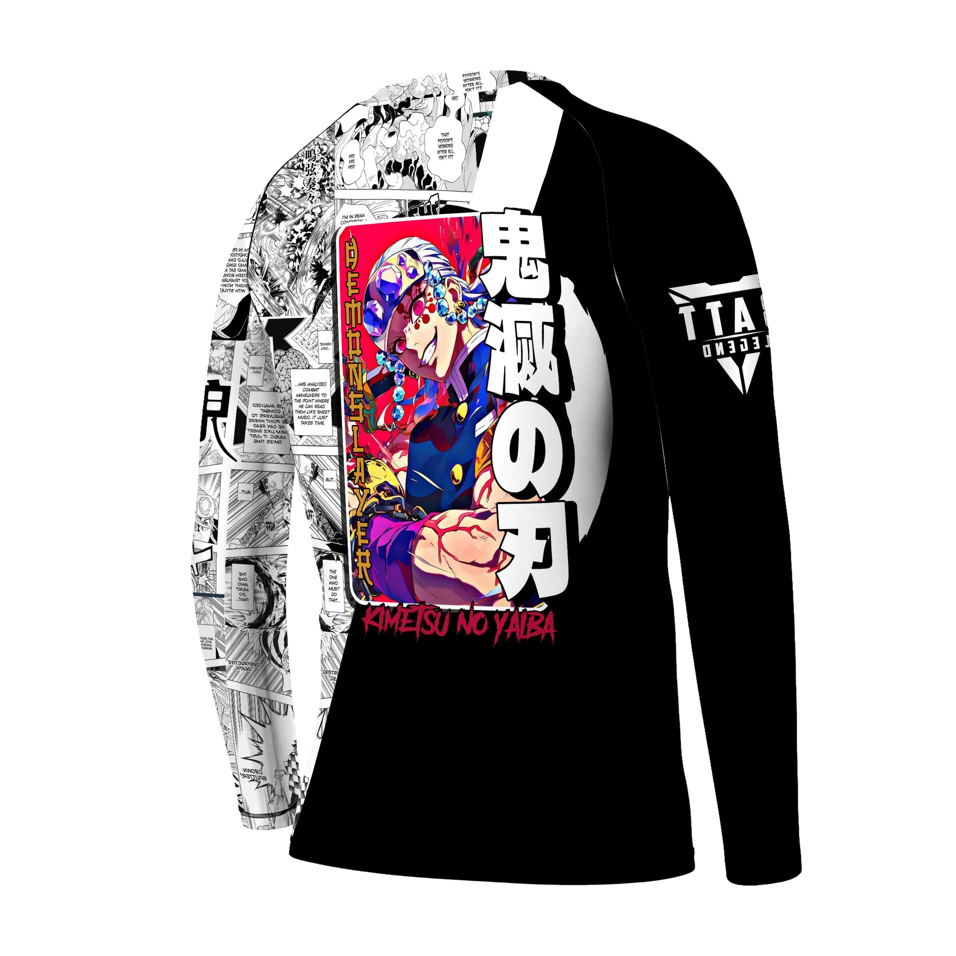 Demon Slayer Uzui Tengen Kids Rash Guard