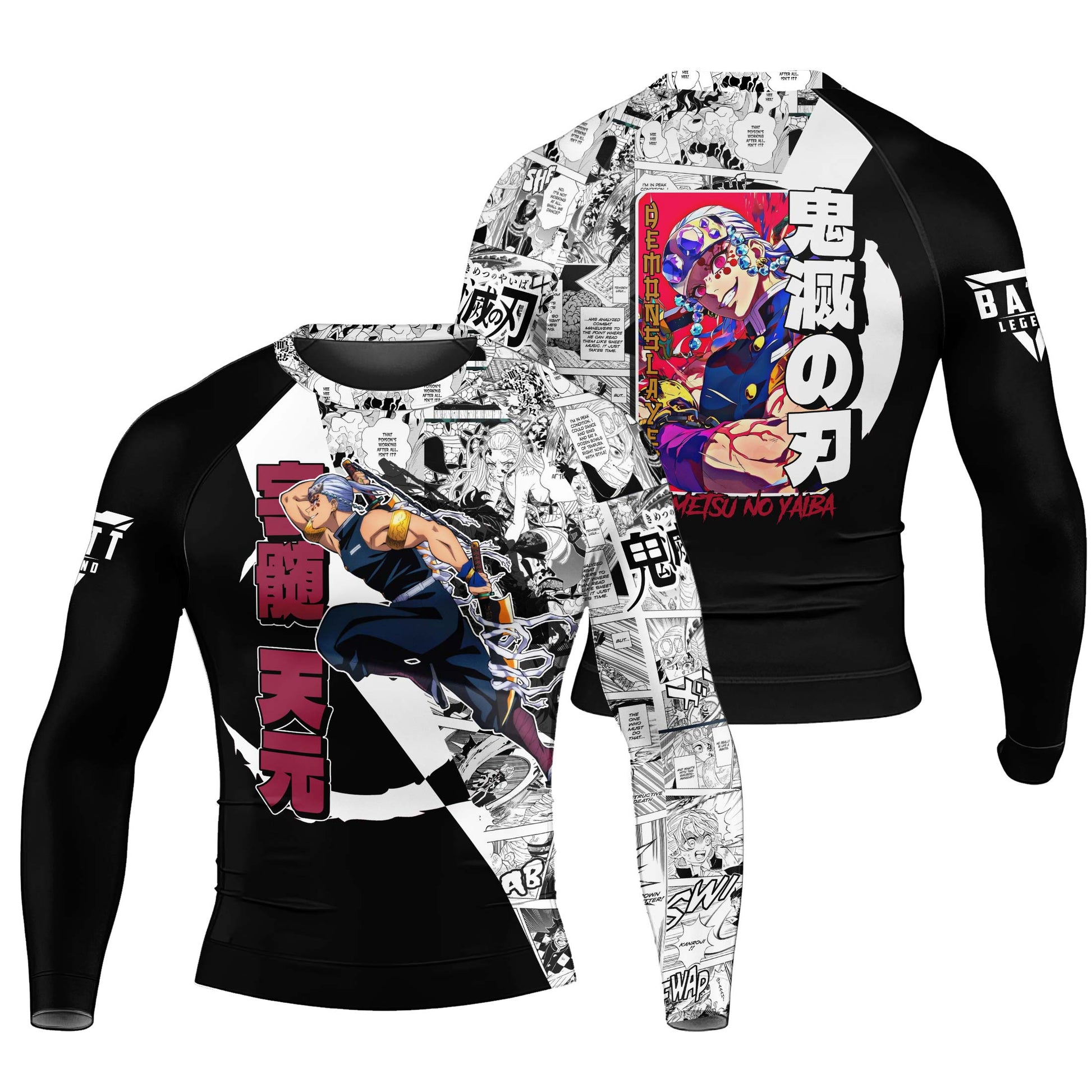 Demon Slayer Uzui Tengen Rash Guard