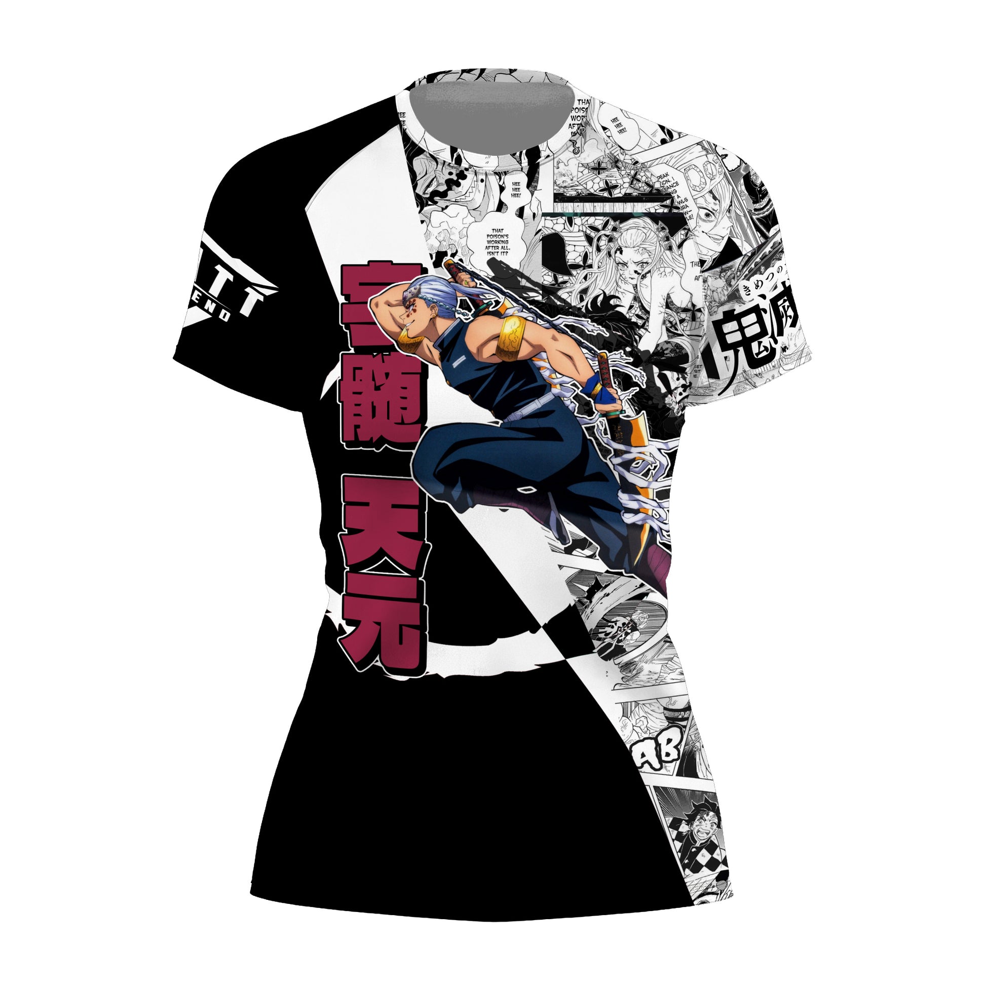 Demon Slayer Uzui Tengen Rash Guard