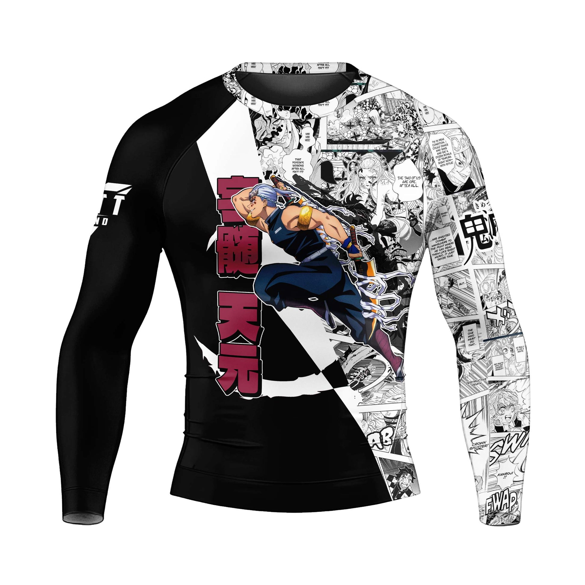 Demon Slayer Uzui Tengen Rash Guard