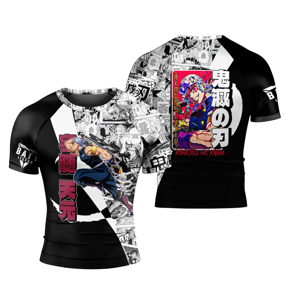 Demon Slayer Uzui Tengen Rash Guard