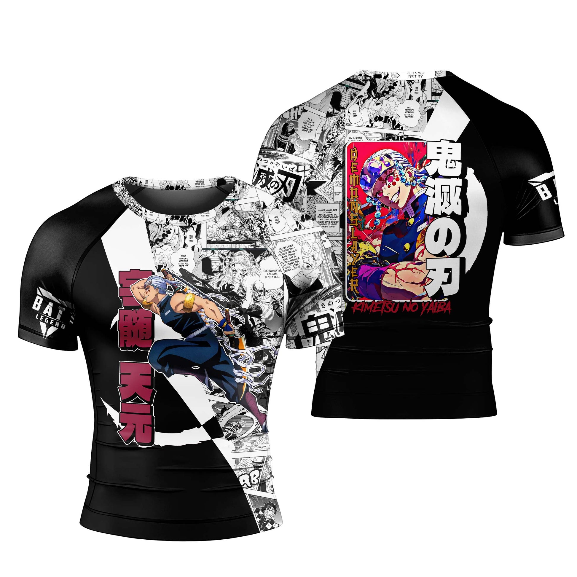 Demon Slayer Uzui Tengen Rash Guard