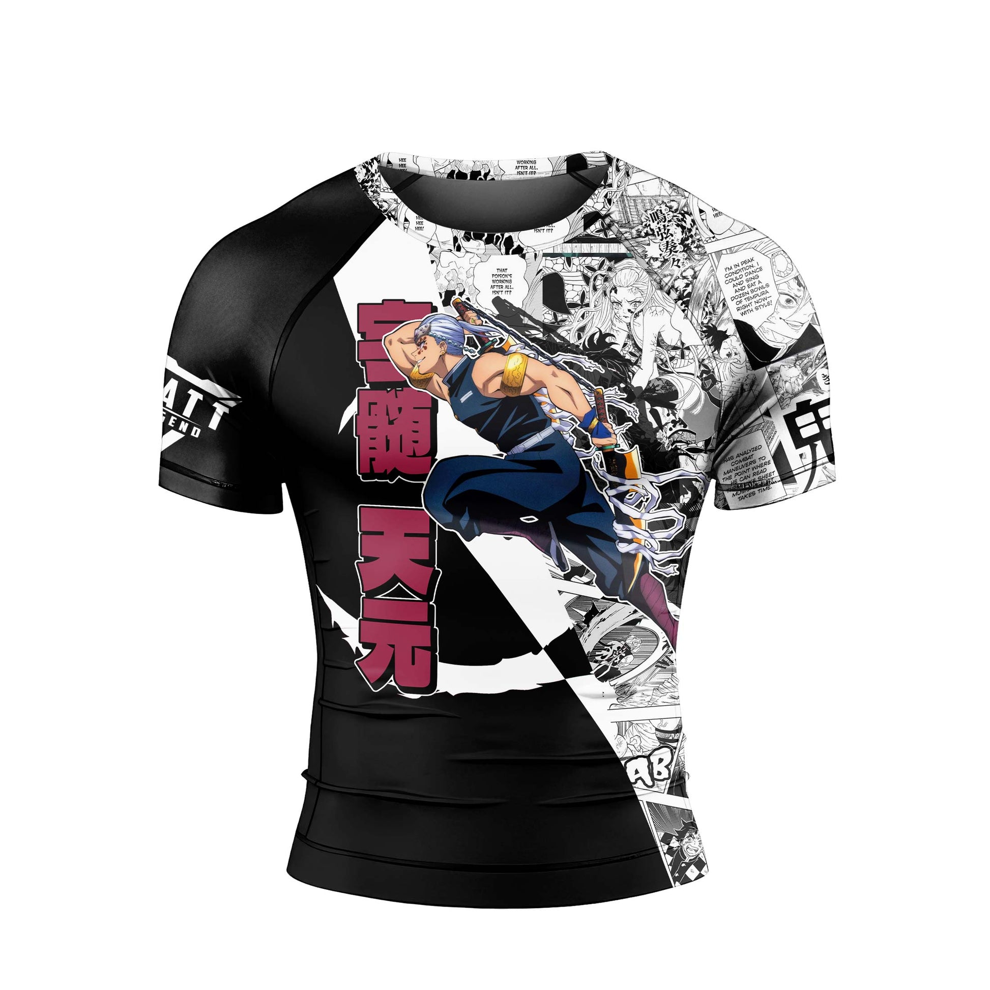 Demon Slayer Uzui Tengen Rash Guard