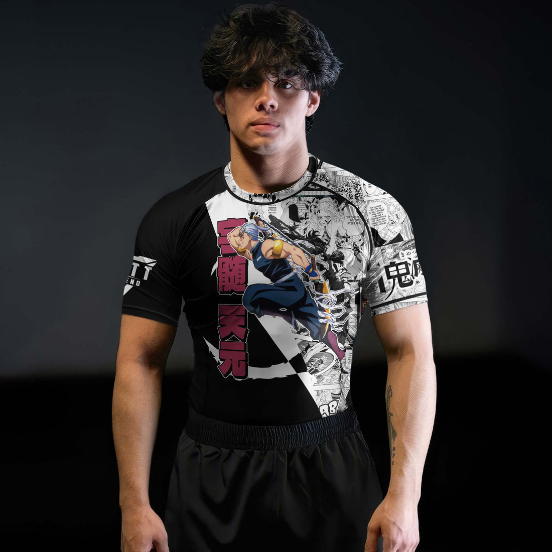 Demon Slayer Uzui Tengen Rash Guard