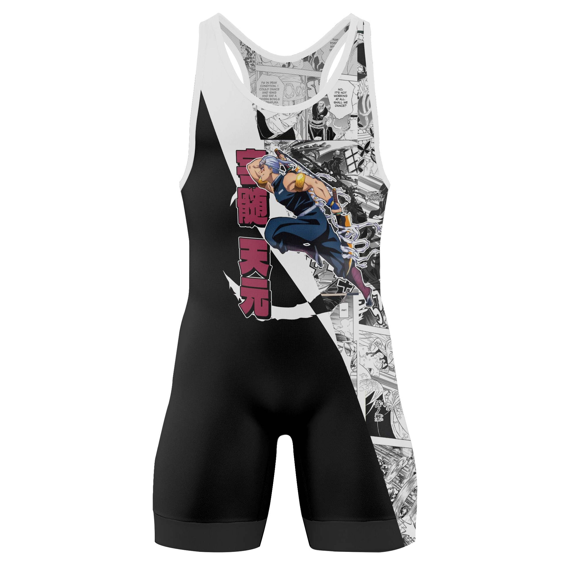Demon Slayer Uzui Tengen Wrestling Singlet