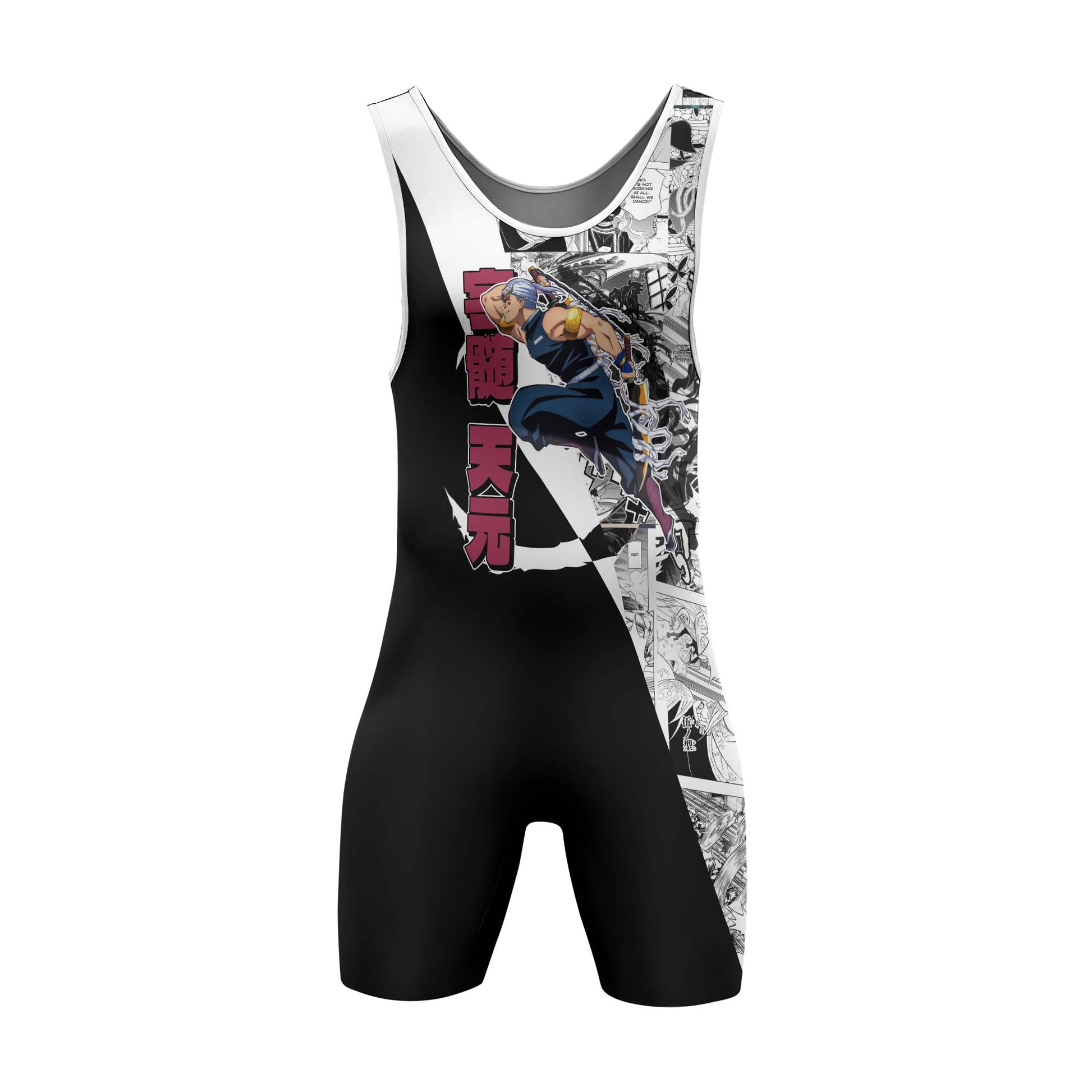 Demon Slayer Uzui Tengen Wrestling Singlet