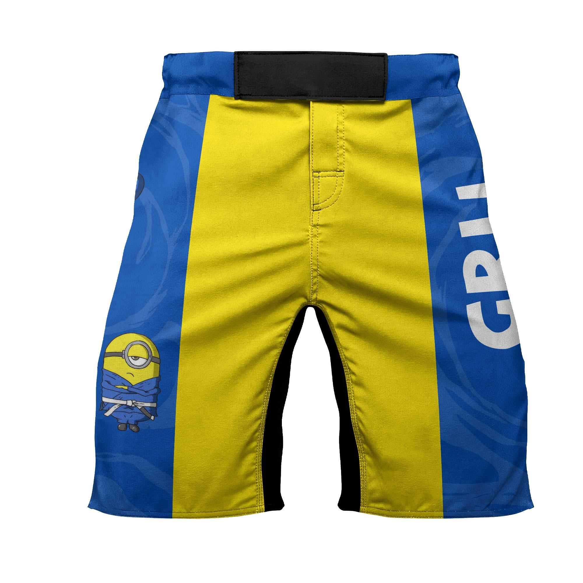 Despicable Me Gru Brazilian Jiu-jitsu Fight Shorts | Board Shorts