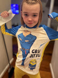 Despicable Me Gru Brazilian Jiu-jitsu Kids Rash Guard