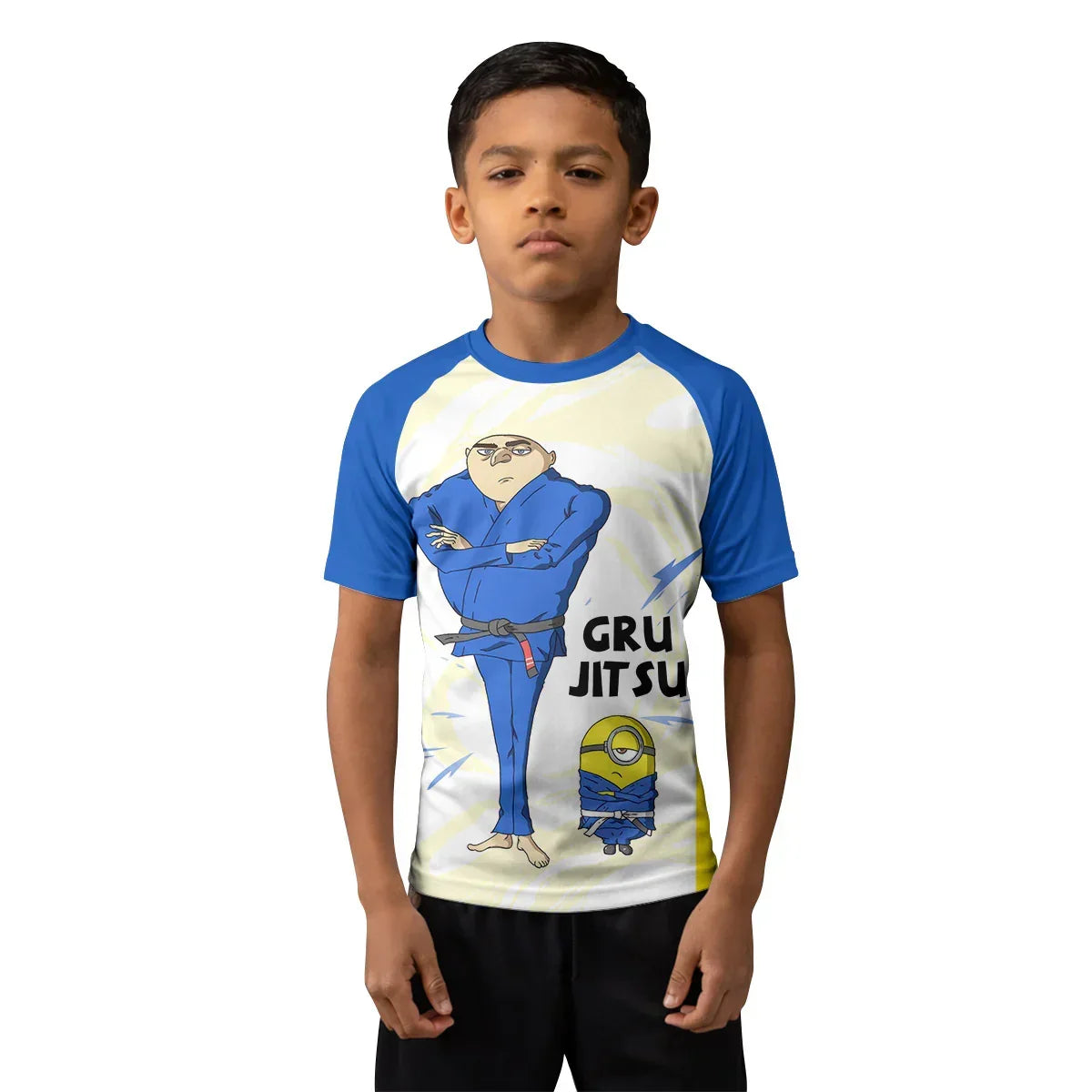 Despicable Me Gru Brazilian Jiu-jitsu Kids Rash Guard
