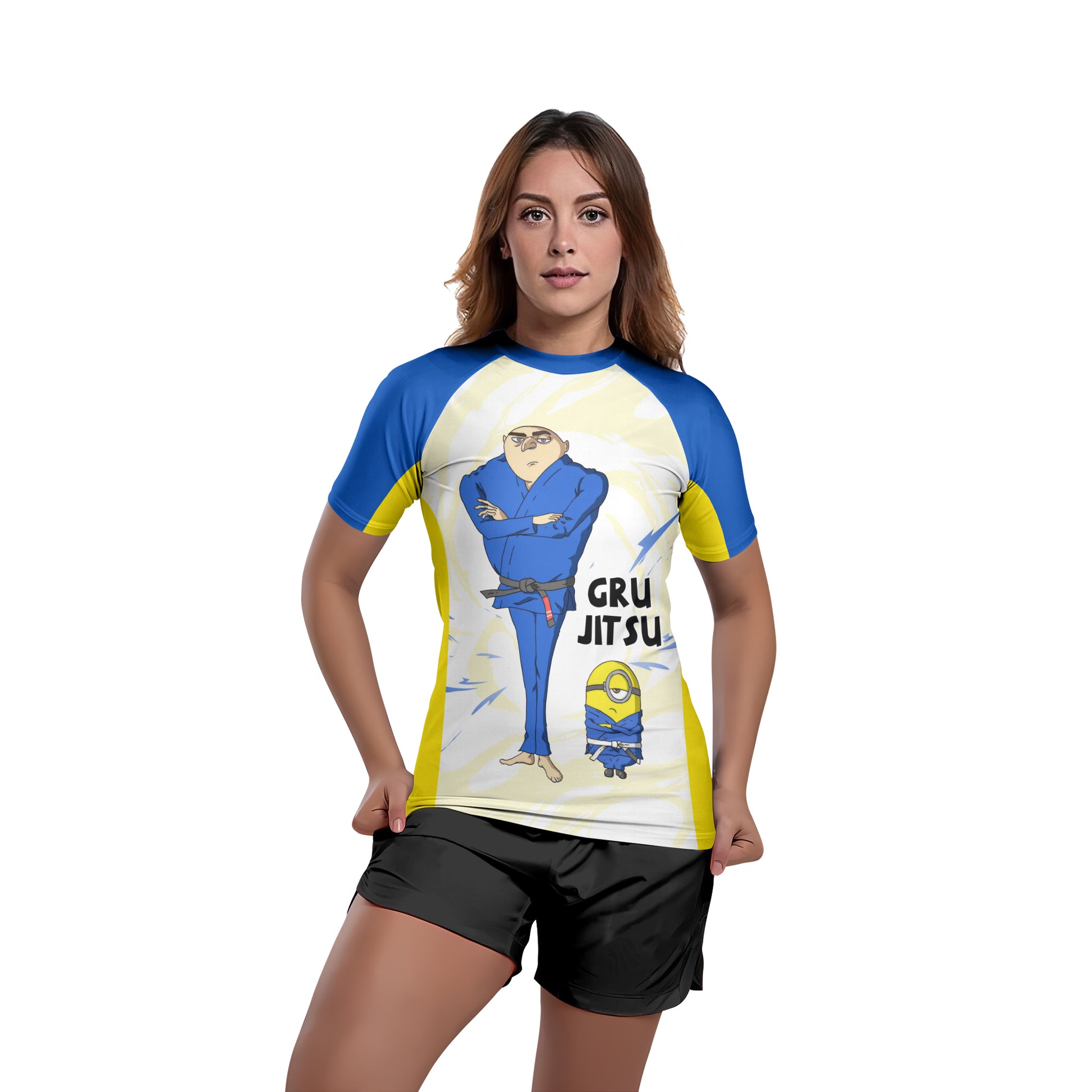 Despicable Me Gru Brazilian Jiu-jitsu Rash Guard
