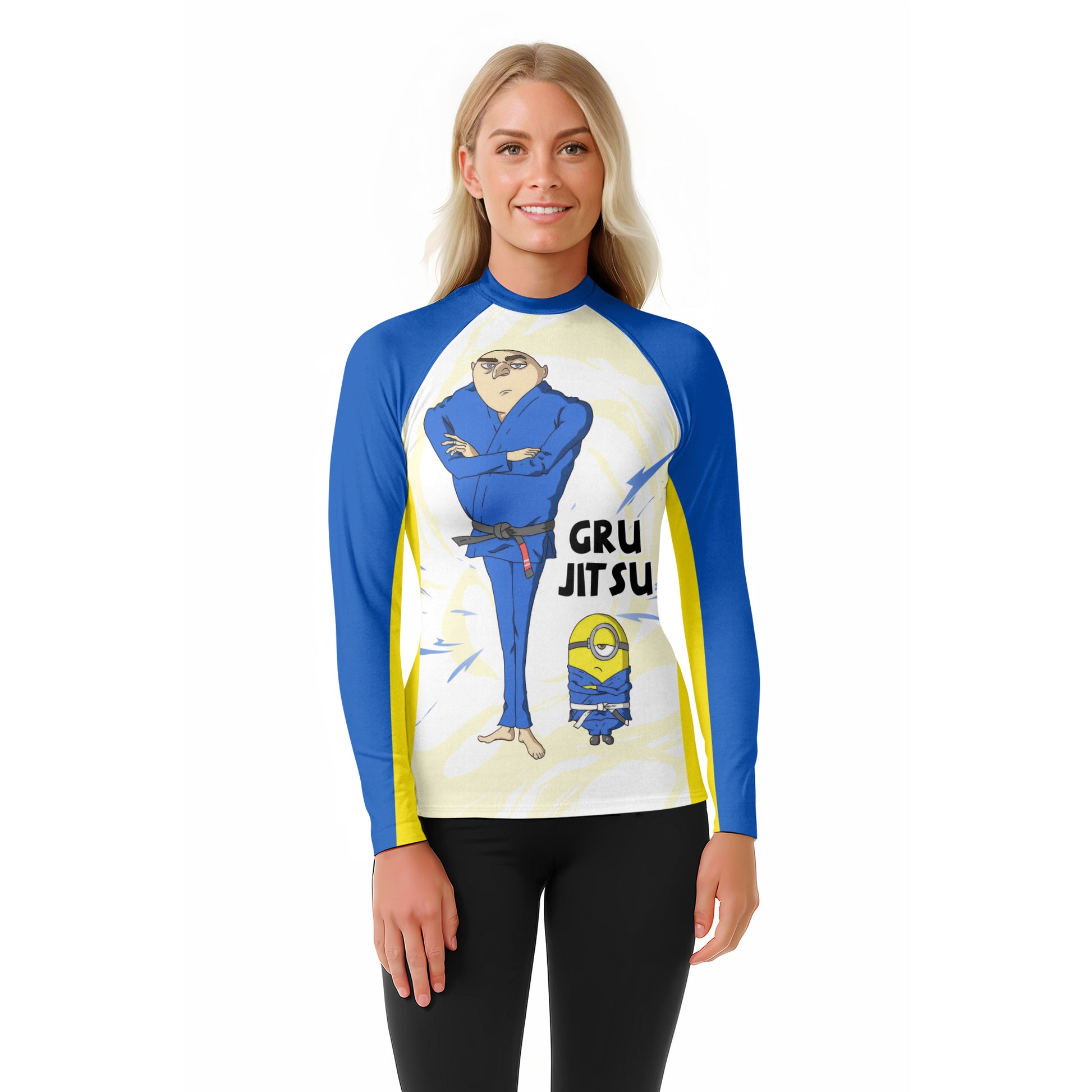 Despicable Me Gru Brazilian Jiu-jitsu Rash Guard
