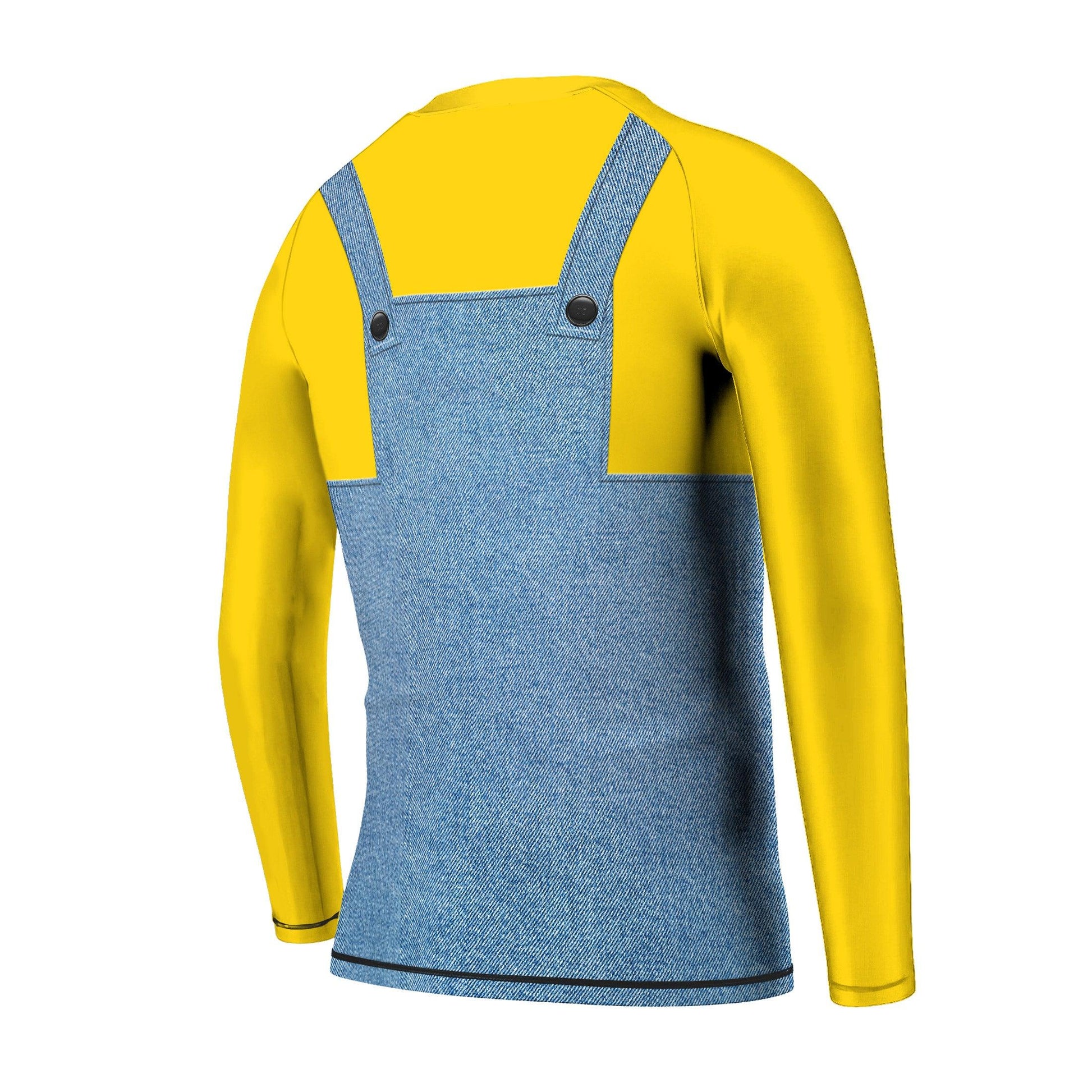 Despicable Me Minion Cosplay Kids Rash Guard