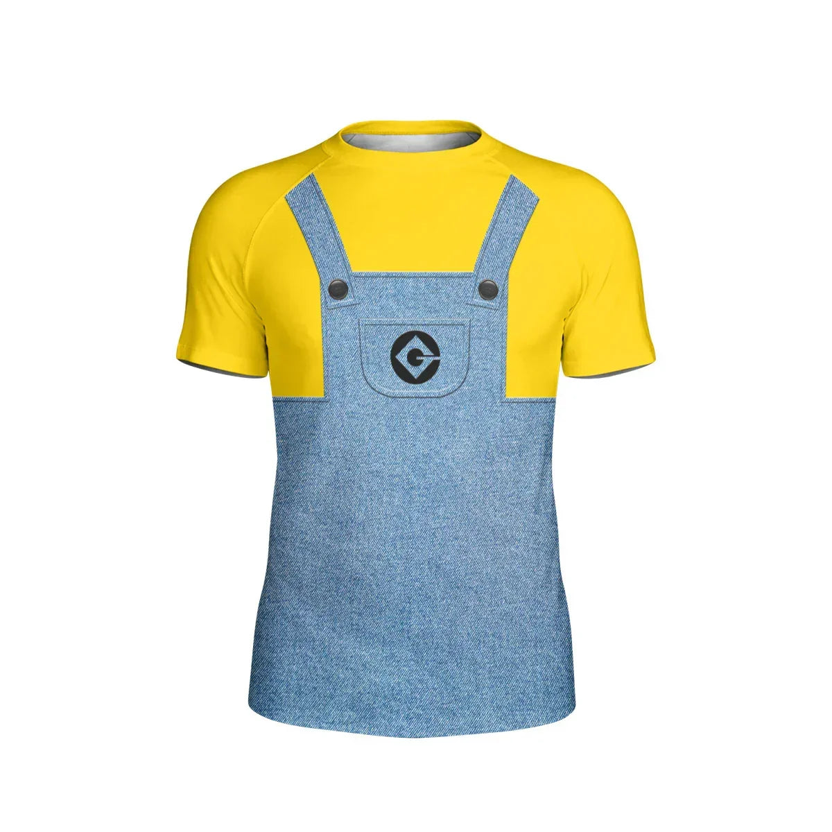 Despicable Me Minion Cosplay Kids Rash Guard