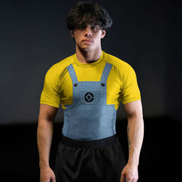Despicable Me Minion Cosplay Rash Guard