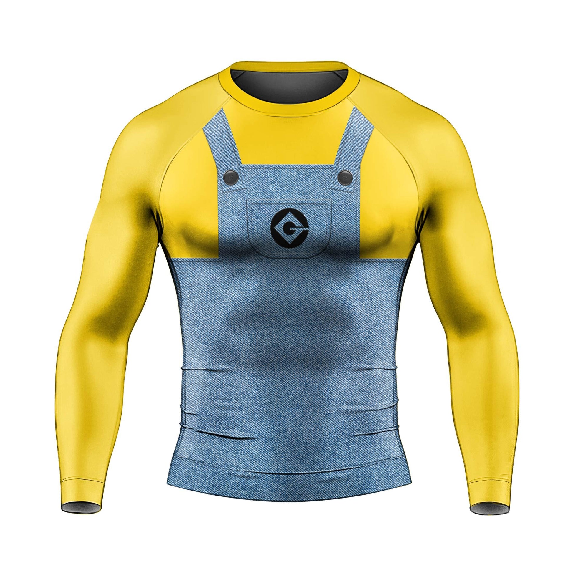 Despicable Me Minion Cosplay Rash Guard