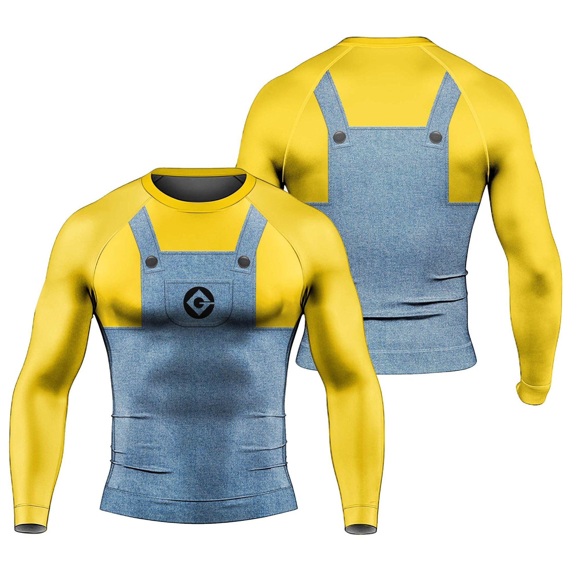 Despicable Me Minion Cosplay Rash Guard