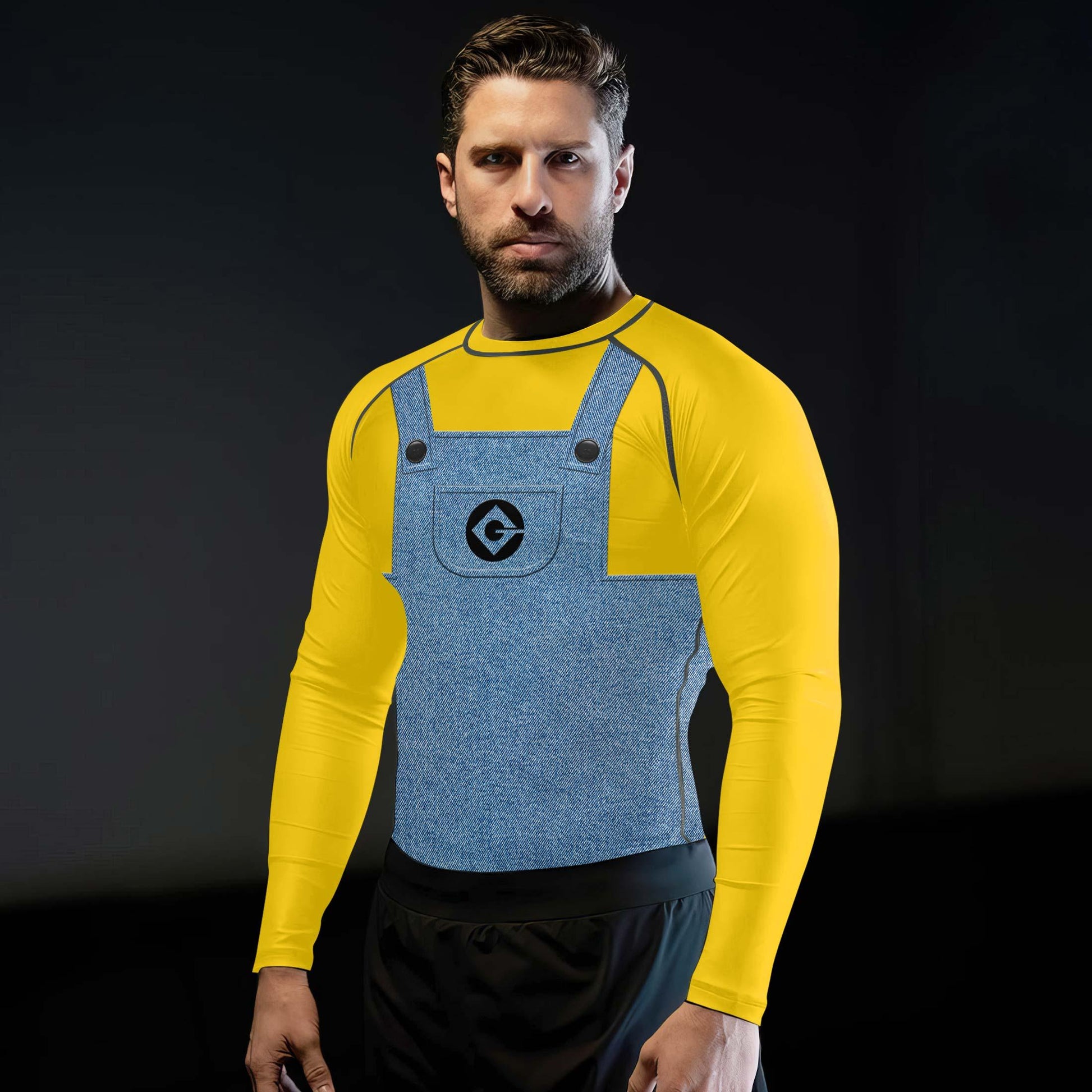 Despicable Me Minion Cosplay Rash Guard