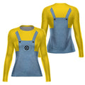 Despicable Me Minion Cosplay Rash Guard