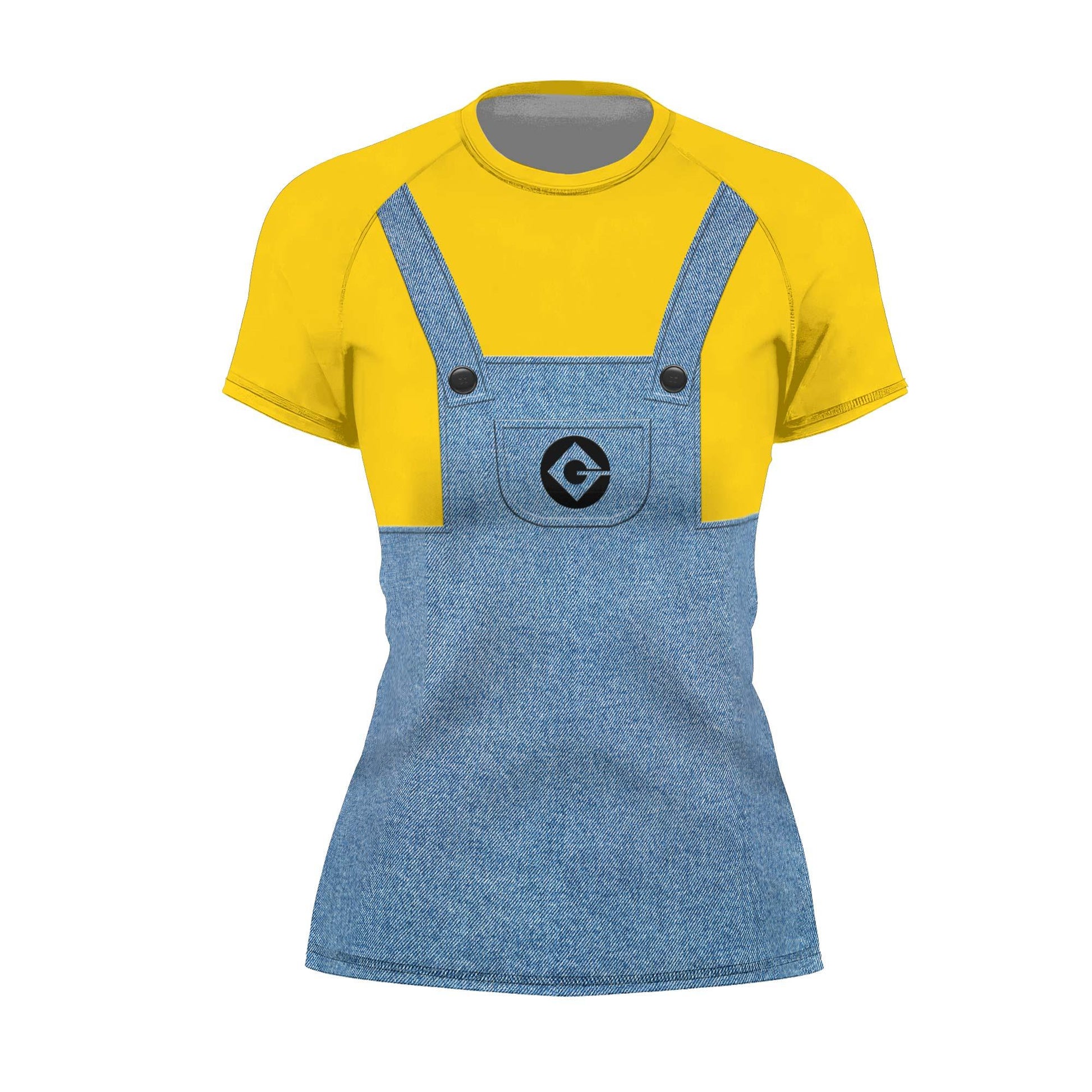 Despicable Me Minion Cosplay Rash Guard