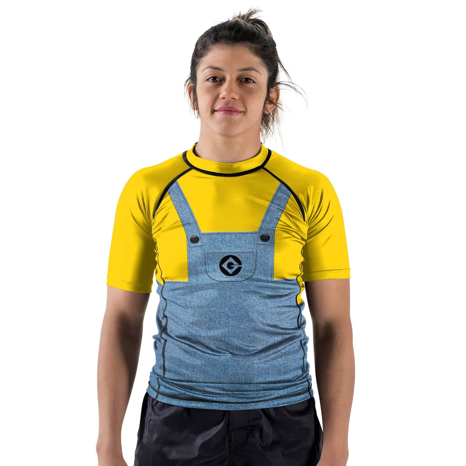 Despicable Me Minion Cosplay Rash Guard