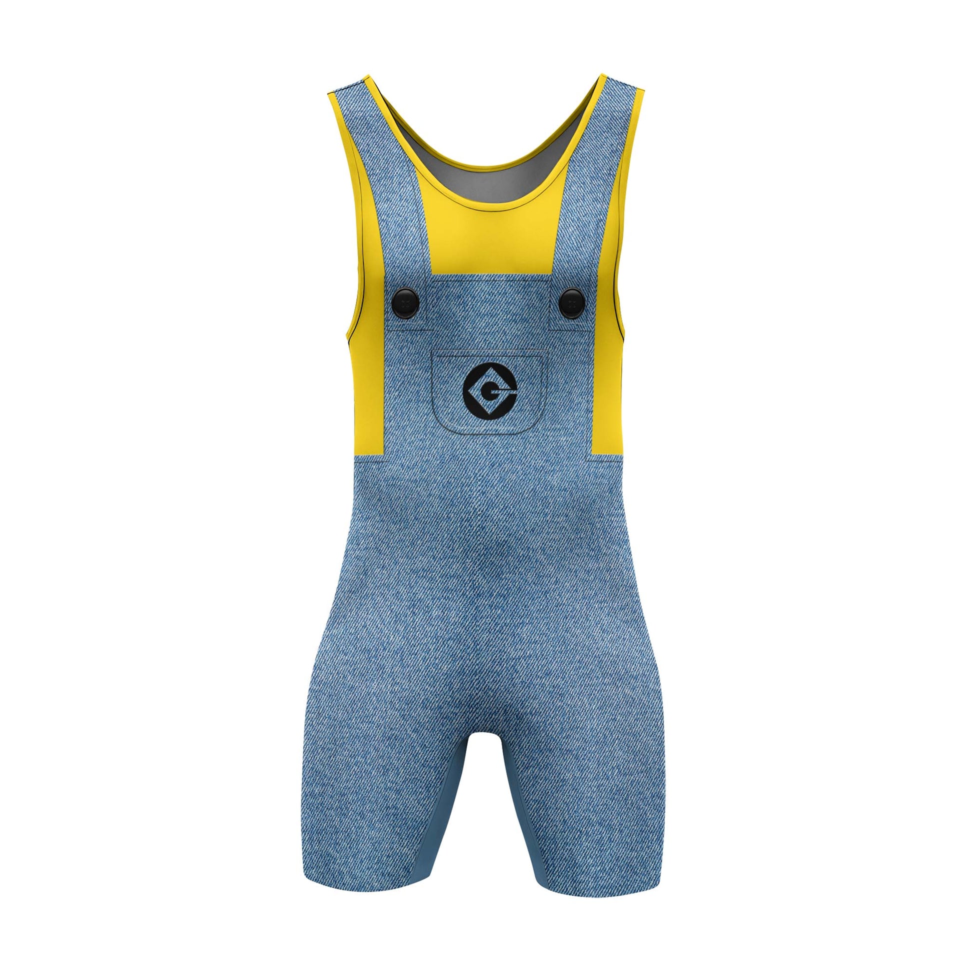 Despicable Me Minion Cosplay Wrestling Singlet