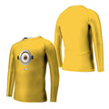 Despicable Me Minion Face Kids Rash Guard