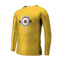 Despicable Me Minion Face Kids Rash Guard