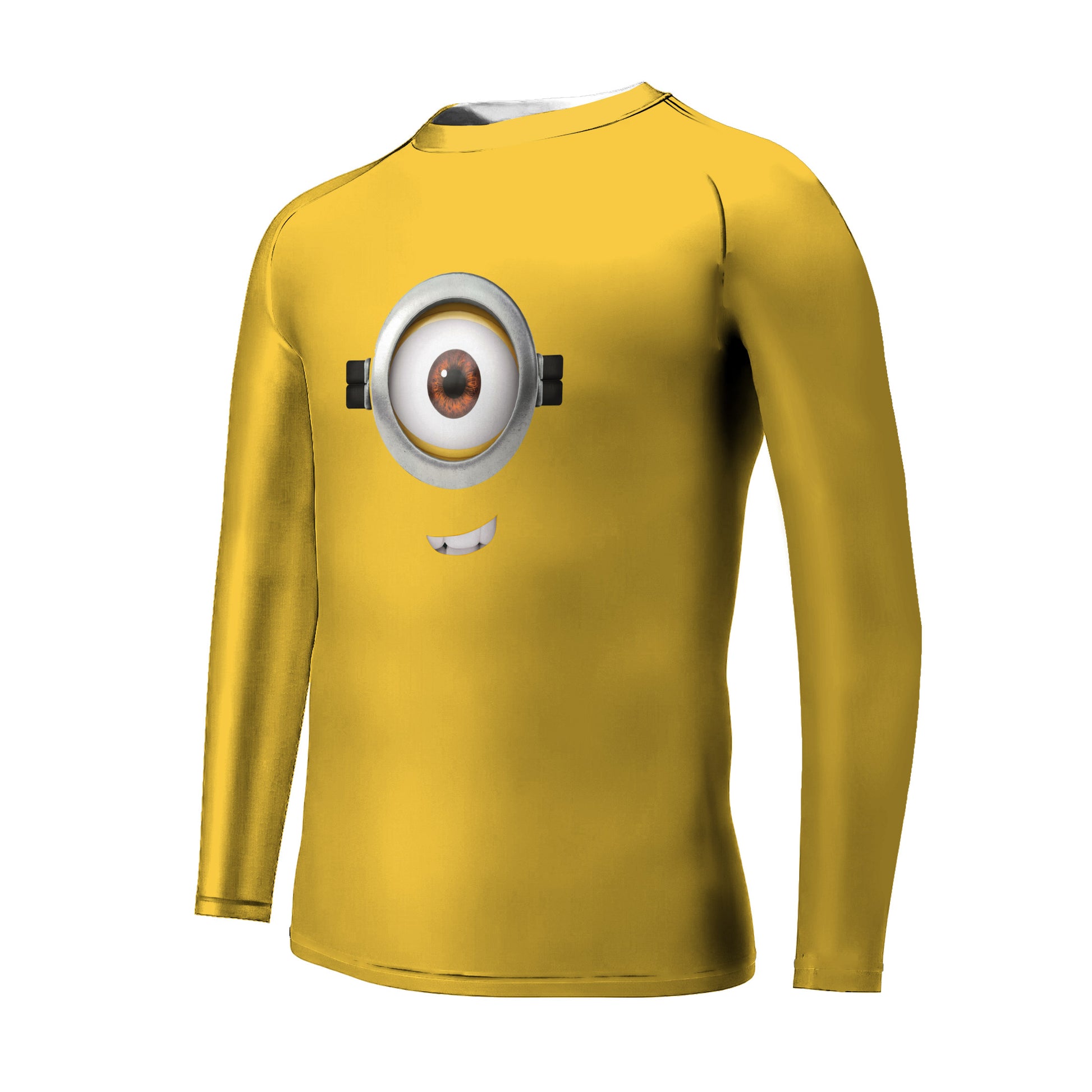 Despicable Me Minion Face Kids Rash Guard