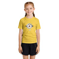 Despicable Me Minion Face Kids Rash Guard